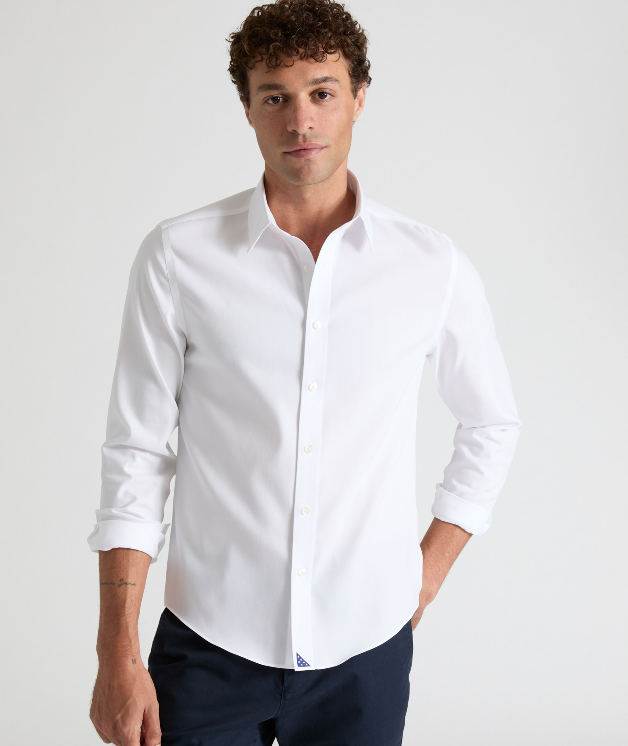 map-print short-sleeves Shirt  Neutrals